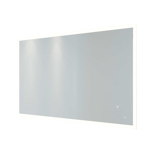 RAK Ceramics Cupid LED Illuminated Landscape Mirror w/ demister Shavers Socket and Touch Sensor Switch (2 sizes, Mirror) - Brand New Bathrooms
