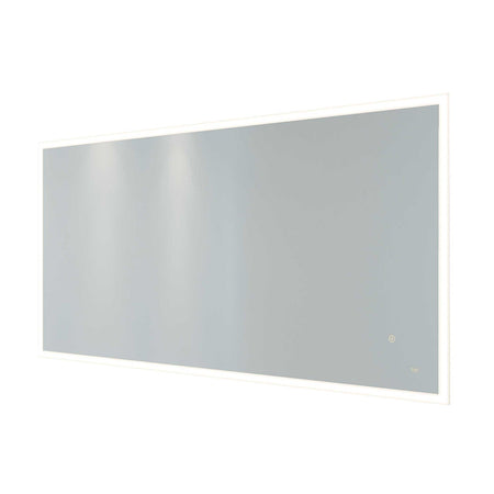 RAK Ceramics Cupid LED Illuminated Landscape Mirror w/ demister Shavers Socket and Touch Sensor Switch (2 sizes, Mirror) - Brand New Bathrooms