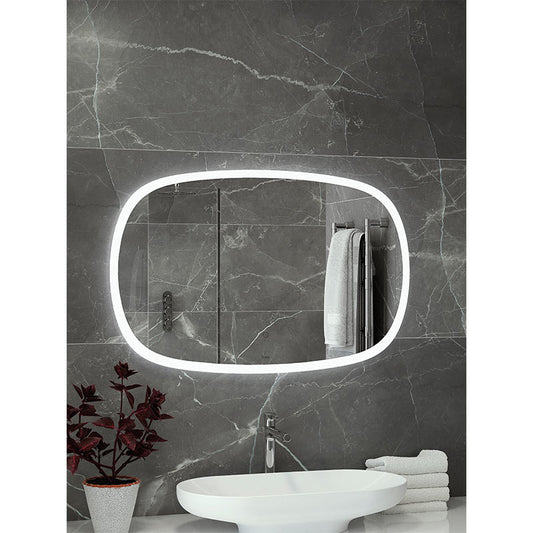 RAK Ceramics Deco LED Illuminated Landscape Mirror (1 size, Mirror) - Brand New Bathrooms
