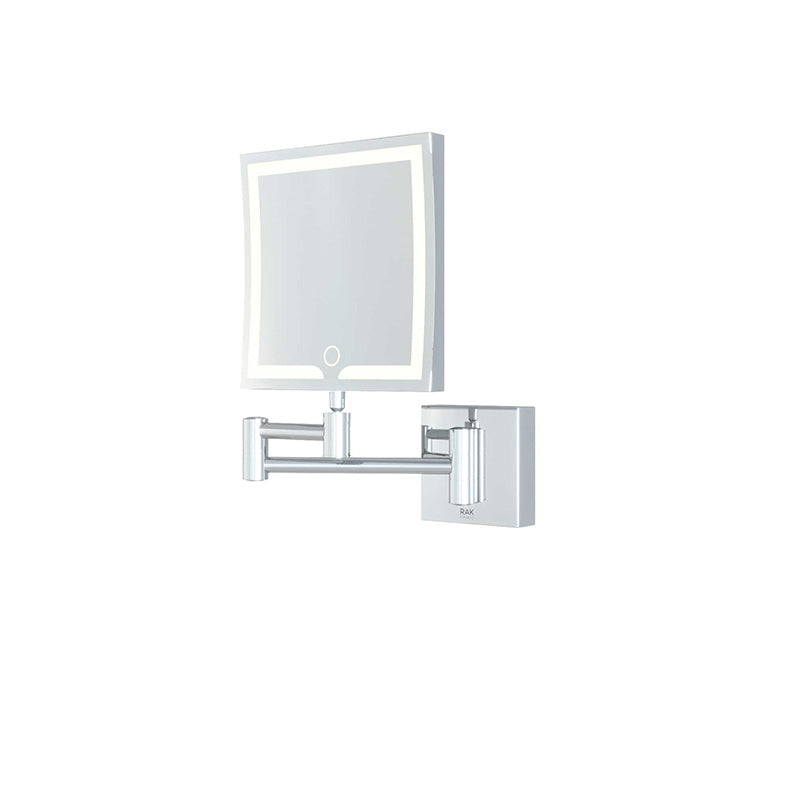 RAK Ceramics Demeter LED Illuminated 3x Magnifying Mirror w/touch Sensor Switch (2 sizes, 2 styles, Mirror) - Brand New Bathrooms