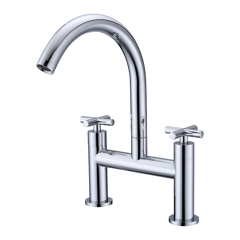 RAK Ceramics Ella Bath Filler (1 size, Chrome) - Brand New Bathrooms