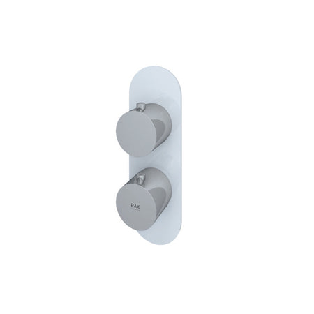 RAK Ceramics Feeling Single Outlet Thermostatic Concealed Shower Valve (2 sizes, 2 styles, 5 colours) - Brand New Bathrooms