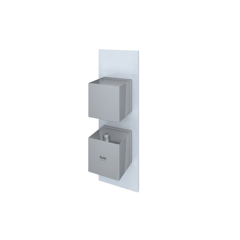 RAK Ceramics Feeling Single Outlet Thermostatic Concealed Shower Valve (2 sizes, 2 styles, 5 colours) - Brand New Bathrooms