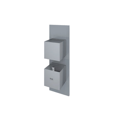 RAK Ceramics Feeling Single Outlet Thermostatic Concealed Shower Valve (2 sizes, 2 styles, 5 colours) - Brand New Bathrooms