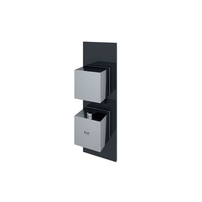 RAK Ceramics Feeling Single Outlet Thermostatic Concealed Shower Valve (2 sizes, 2 styles, 5 colours) - Brand New Bathrooms