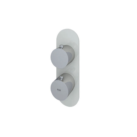 RAK Ceramics Feeling Single Outlet Thermostatic Concealed Shower Valve (2 sizes, 2 styles, 5 colours) - Brand New Bathrooms