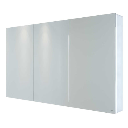 RAK Ceramics Gemini Alluminium Triple Door Mirrored Cabinet w/adjustable Shelves (1 size, Mirror) - Brand New Bathrooms
