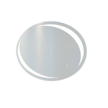 RAK Ceramics Hades LED Illuminated Oval Mirror w/demister and Touch Sensor Switch (1 size, Mirror) - Brand New Bathrooms