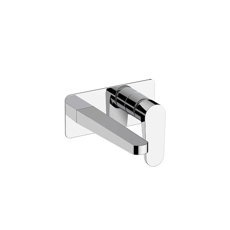 RAK Ceramics Ischia Wall Mounted Basin Mixer with Back Plate (1 size, 4 colours) - Brand New Bathrooms