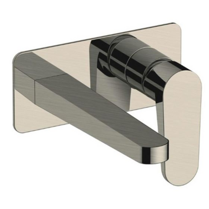 RAK Ceramics Ischia Wall Mounted Basin Mixer with Back Plate (1 size, 4 colours) - Brand New Bathrooms