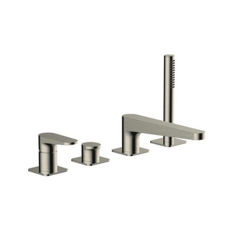 RAK Ceramics Ischia 4 Tap Hole Deck Mounted Bath Shower Mixer (1 size, 3 colours) - Brand New Bathrooms