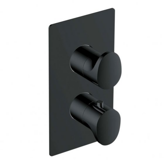 RAK Ceramics RAK Single Outlet 2 Handle Thermostatic Concealed Shower Valve (1 size, 4 colours) - Brand New Bathrooms