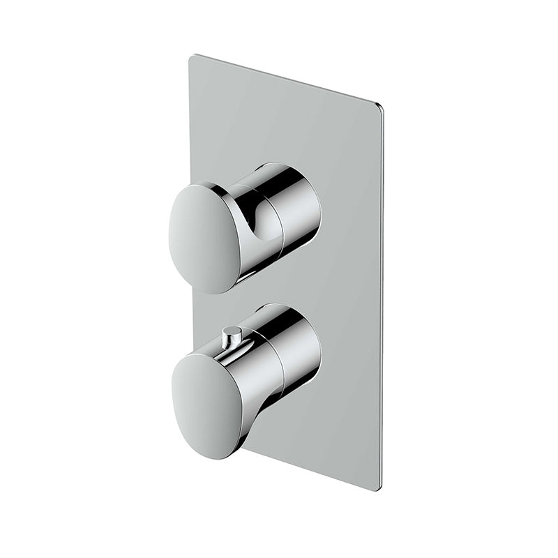 RAK Ceramics RAK Single Outlet 2 Handle Thermostatic Concealed Shower Valve (1 size, 4 colours) - Brand New Bathrooms
