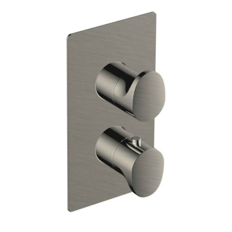 RAK Ceramics RAK Single Outlet 2 Handle Thermostatic Concealed Shower Valve (1 size, 4 colours) - Brand New Bathrooms