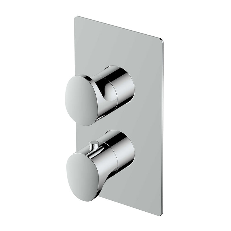RAK Ceramics RAK Dual Outlet; 2 Handle Thermostatic Concealed Shower Valve (1 size, 4 colours) - Brand New Bathrooms