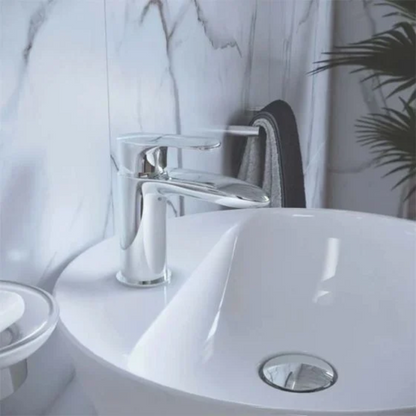 RAK Ceramics Mercury Mono Basin Mixer Tap (1 size, Chrome) - Brand New Bathrooms
