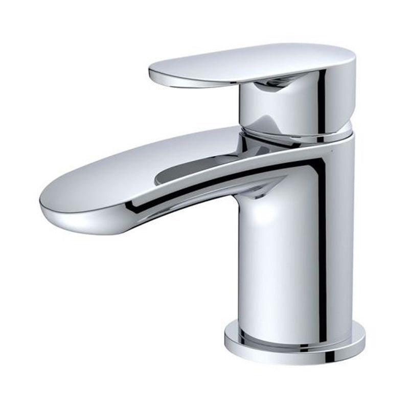 RAK Ceramics Mercury Mini Mono Basin Mixer Tap (1 size, Chrome) - Brand New Bathrooms