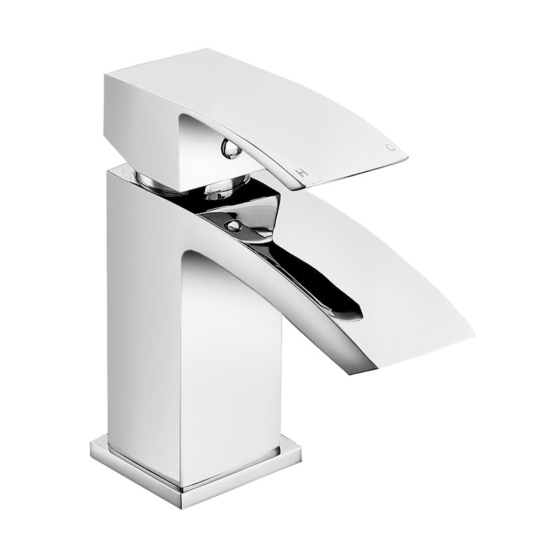 RAK Ceramics Metropolitan Mono Basin Mixer Tap (No Waste) (1 size, Chrome) - Brand New Bathrooms