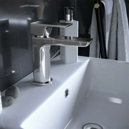 RAK Ceramics Moon Mini Mono Basin Tap (1 size, 2 colours) - Brand New Bathrooms