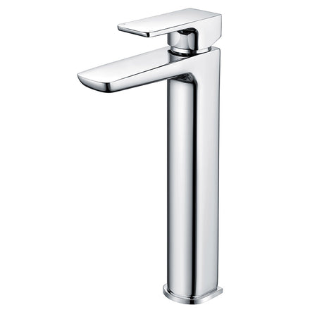 RAK Ceramics Moon Tall Mono Basin Mixer Tap (No Waste) (1 size, 2 colours) - Brand New Bathrooms
