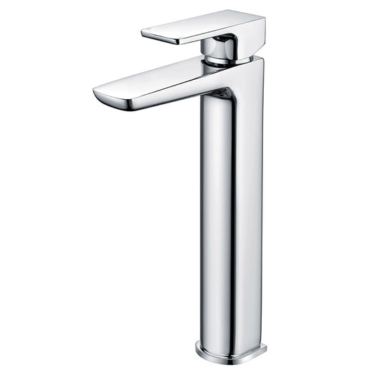 RAK Ceramics Moon Tall Mono Basin Mixer Tap (No Waste) (1 size, 2 colours) - Brand New Bathrooms