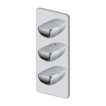 RAK Ceramics Moon Single Outlet Concealed Shower Valve (2 sizes, 3 styles, Chrome) - Brand New Bathrooms