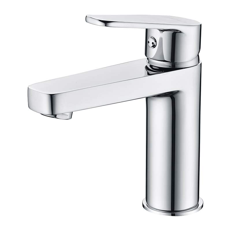 RAK Ceramics Origin Mono Basin Mixer Tap (No Waste) (1 size, Chrome) - Brand New Bathrooms