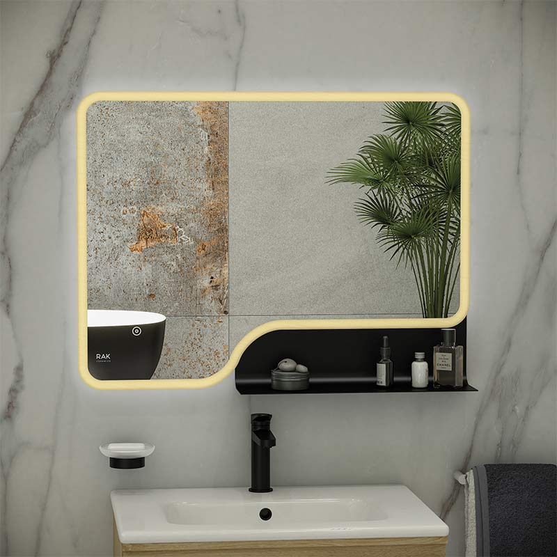 RAK Ceramics Ornate LED Illuminated Mirror (3 sizes, 4 colours) - Brand New Bathrooms