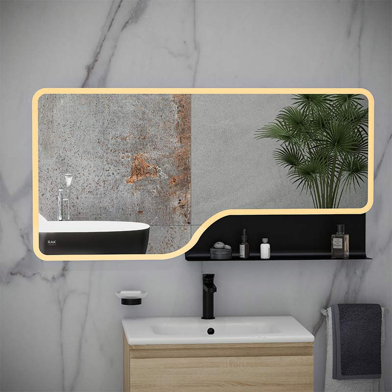 RAK Ceramics Ornate LED Illuminated Mirror (3 sizes, 4 colours) - Brand New Bathrooms