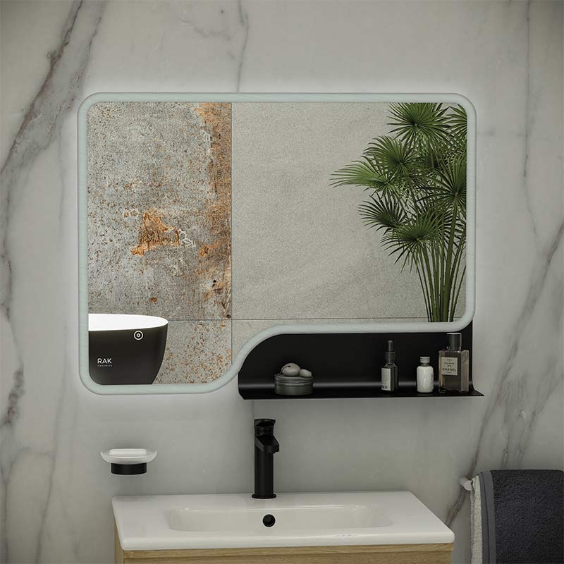 RAK Ceramics Ornate LED Illuminated Mirror (3 sizes, 4 colours) - Brand New Bathrooms