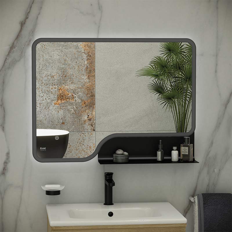 RAK Ceramics Ornate LED Illuminated Mirror (3 sizes, 4 colours) - Brand New Bathrooms