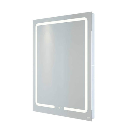 RAK Ceramics Pegasus LED Illuminated Portrait Mirror w/demister;shavers socket and touch sensor switch (1 size, Mirror) - Brand New Bathrooms