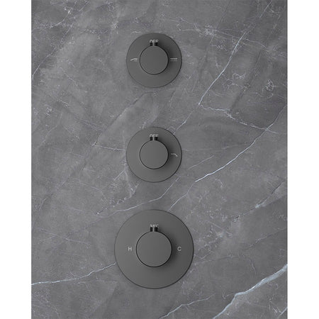 RAK Ceramics Petit Round Concealed Diverter Single Outlet (1 size, 4 colours) - Brand New Bathrooms