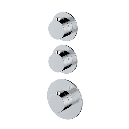 RAK Ceramics Petit Round Concealed Diverter Single Outlet (1 size, 4 colours) - Brand New Bathrooms