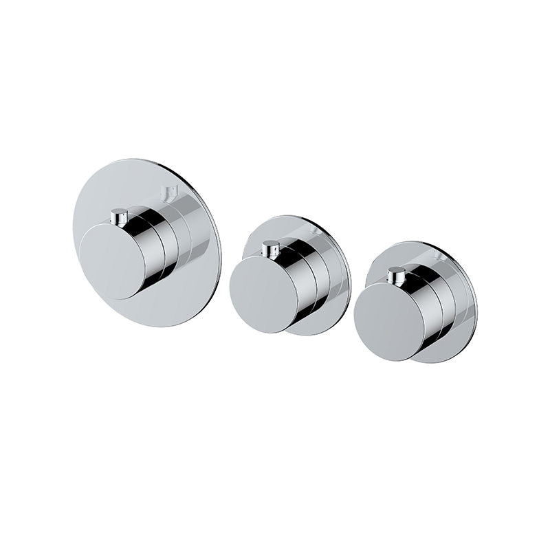 RAK Ceramics Petit Round Concealed Thermostatic Valve (1 size, 4 colours) - Brand New Bathrooms