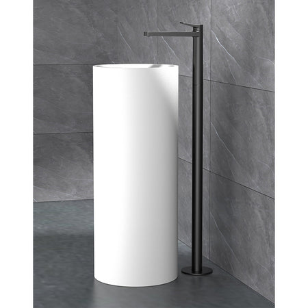 RAK Ceramics Petit Round Floor Standing Wash Basin Mixer Tap (1 size, 2 colours) - Brand New Bathrooms