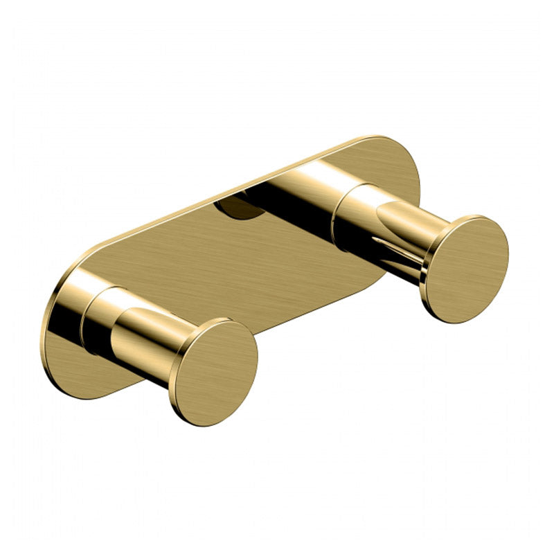 RAK Ceramics Petit Round Double Robe Hook (1 size, 4 colours) - Brand New Bathrooms