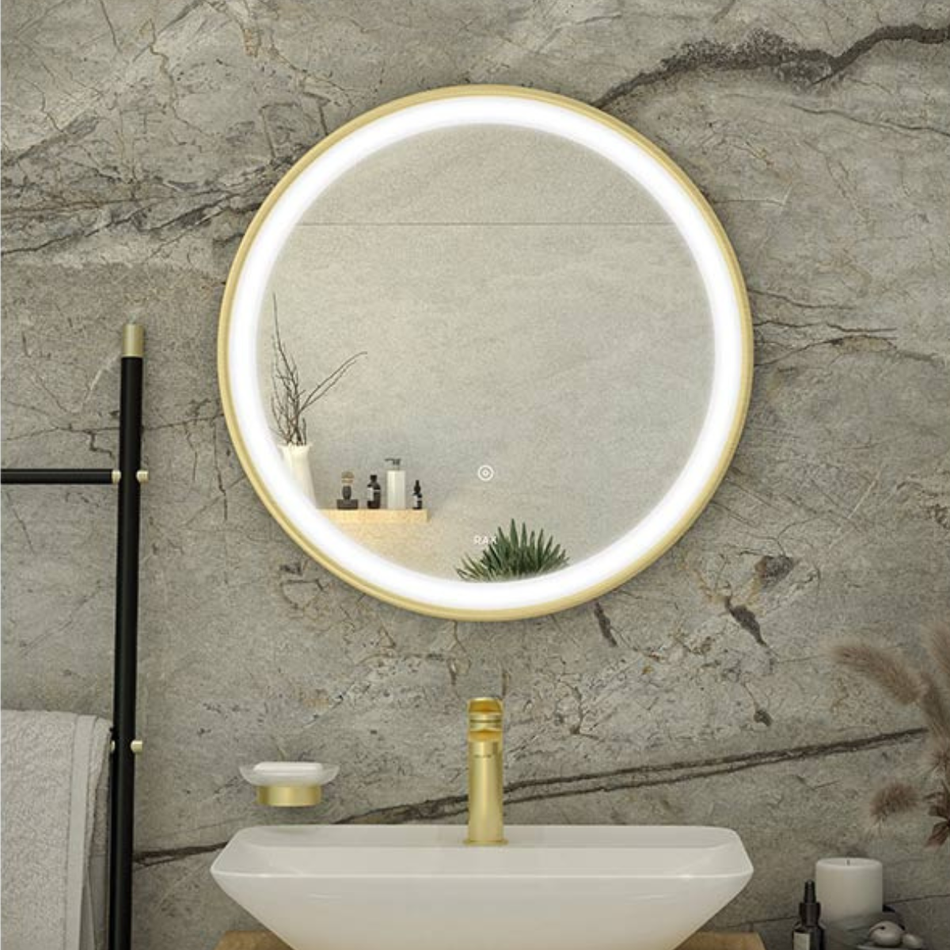 RAK Ceramics Picture Round LED Illuminated Mirror (2 sizes, 4 colours)
