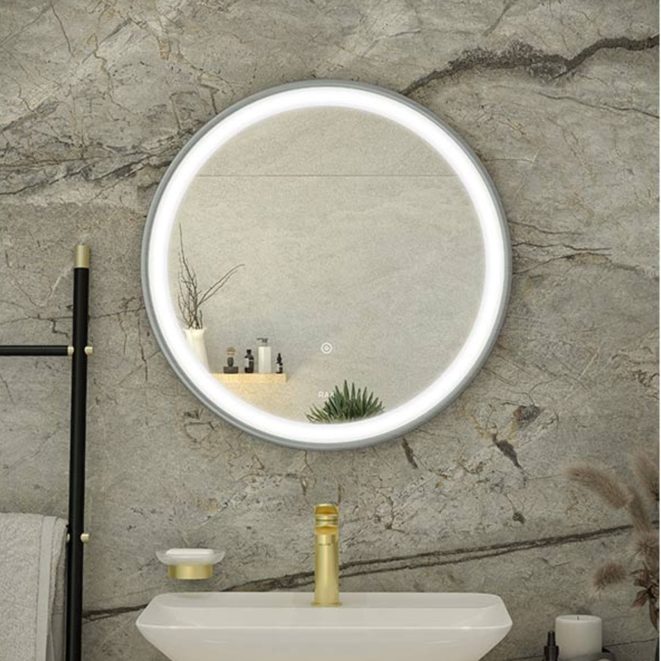 RAK Ceramics Picture Round LED Illuminated Mirror (2 sizes, 4 colours)