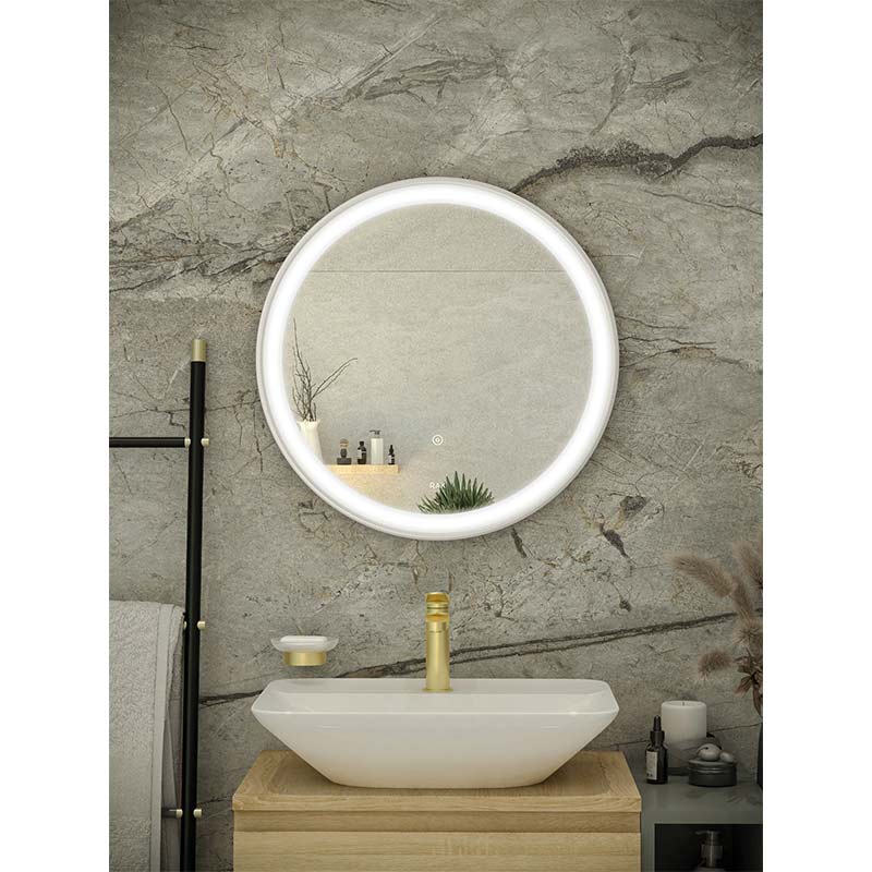 RAK Ceramics Picture Round LED Illuminated Mirror (2 sizes, 4 colours) - Brand New Bathrooms