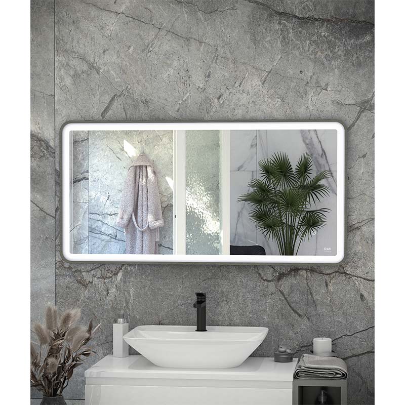 RAK Ceramics Picture Soft Silver LED Mirror (4 sizes, 4 colours) - Brand New Bathrooms