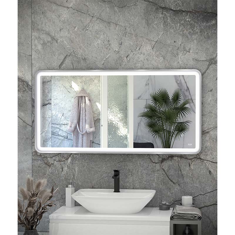 RAK Ceramics Picture Soft Silver LED Mirror (4 sizes, 4 colours) - Brand New Bathrooms