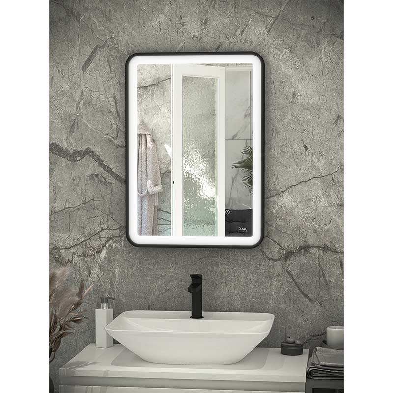 RAK Ceramics Picture Soft Silver LED Mirror (4 sizes, 4 colours) - Brand New Bathrooms