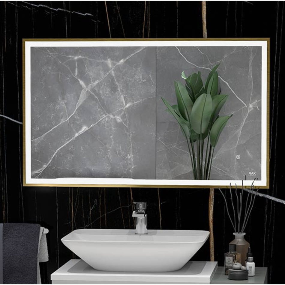 RAK Ceramics Picture Square LED Illuminated Mirror (4 sizes, 4 colours)