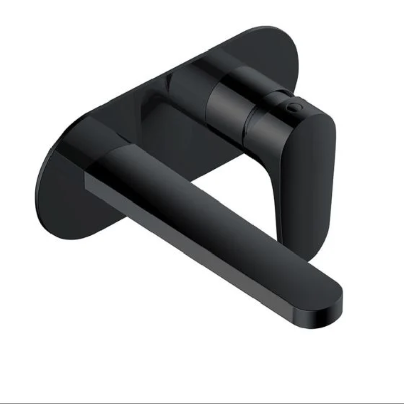 RAK Ceramics Portofino Wall Mounted Basin Mixer with Back Plate (1 size, 4 colours) - Brand New Bathrooms