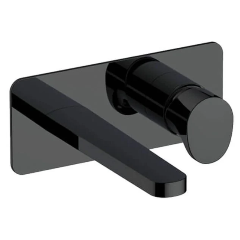 RAK Ceramics Positano Wall Mounted Basin Mixer with Back Plate (1 size, 4 colours) - Brand New Bathrooms