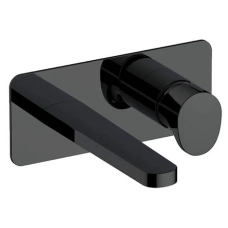 RAK Ceramics Positano Wall Mounted Basin Mixer with Back Plate (1 size, 4 colours) - Brand New Bathrooms
