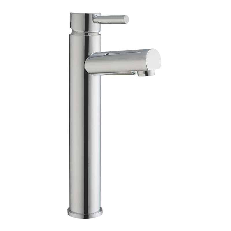RAK Ceramics Prima Tall Mono Basin Mixer (No Waste) (1 size, Chrome) - Brand New Bathrooms