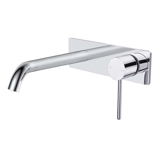 RAK Ceramics Prima Tech Wall Mounted Basin Mixer (1 size, Chrome) - Brand New Bathrooms