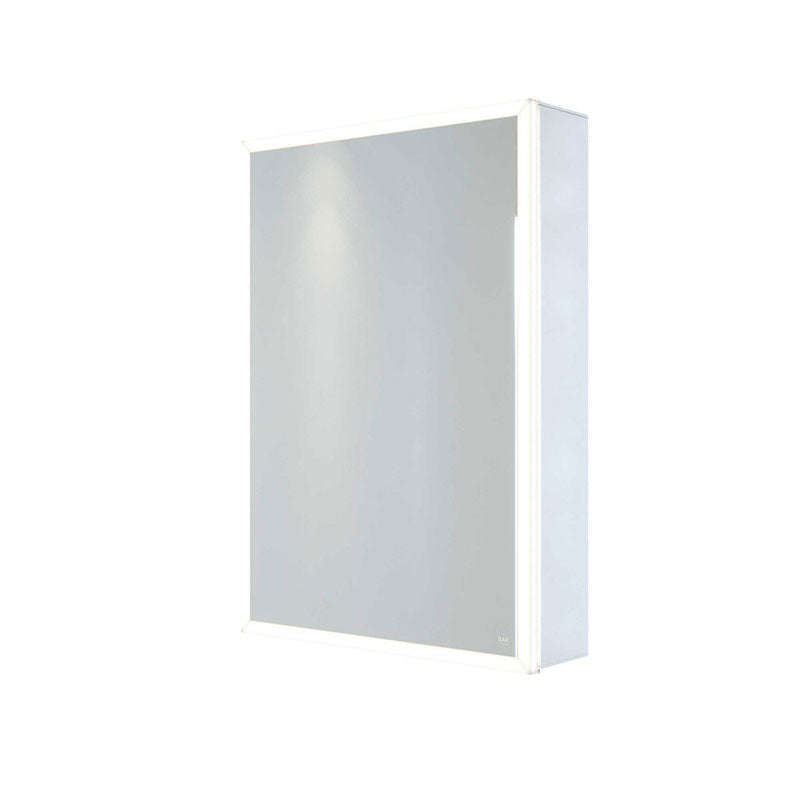 RAK Ceramics Pisces LED Illuminated Mirrored Cabinet w/demister Shavers Socket And Infra Red Switch (3 sizes, Mirror) - Brand New Bathrooms
